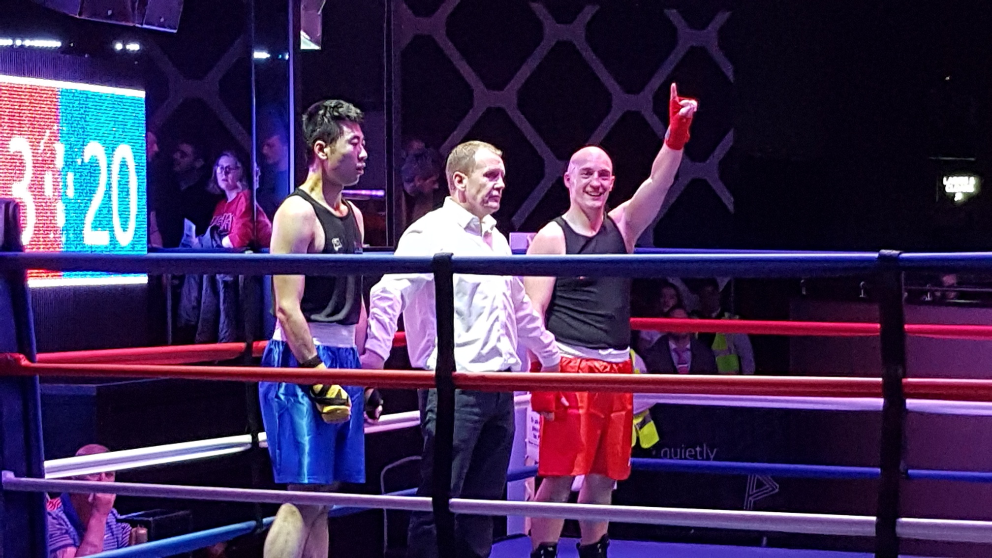 Adam Hodson Solicitor Personal Injury - fight for charity - 1058 pounds raised Sydney Mitchell LLP