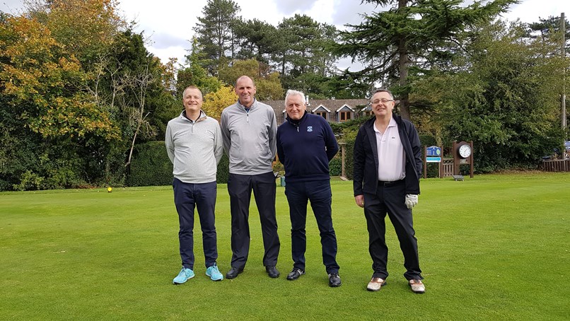 Sydney Mitchell Charity Golf raises £2600 for charity - Eastcote Wealth Management 2nd place
