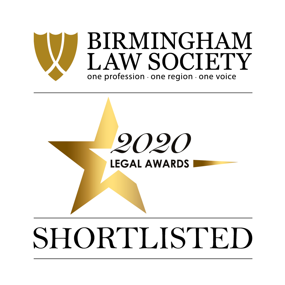 Birmingham Law Society Awards Shortlisted Sydney Mitchell LLP