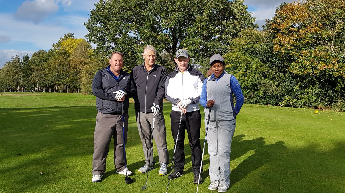 Sydney Mitchell Charity Golf raises £2600 for charity - Winners Midway Care Group
