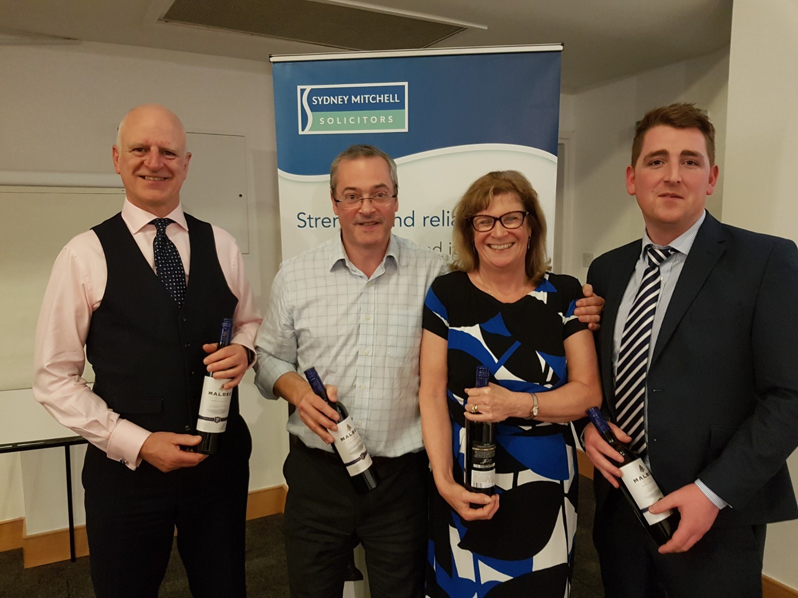 3rd place - Eastcote Wealth Management - Sydney Mitchell charity quiz 2018