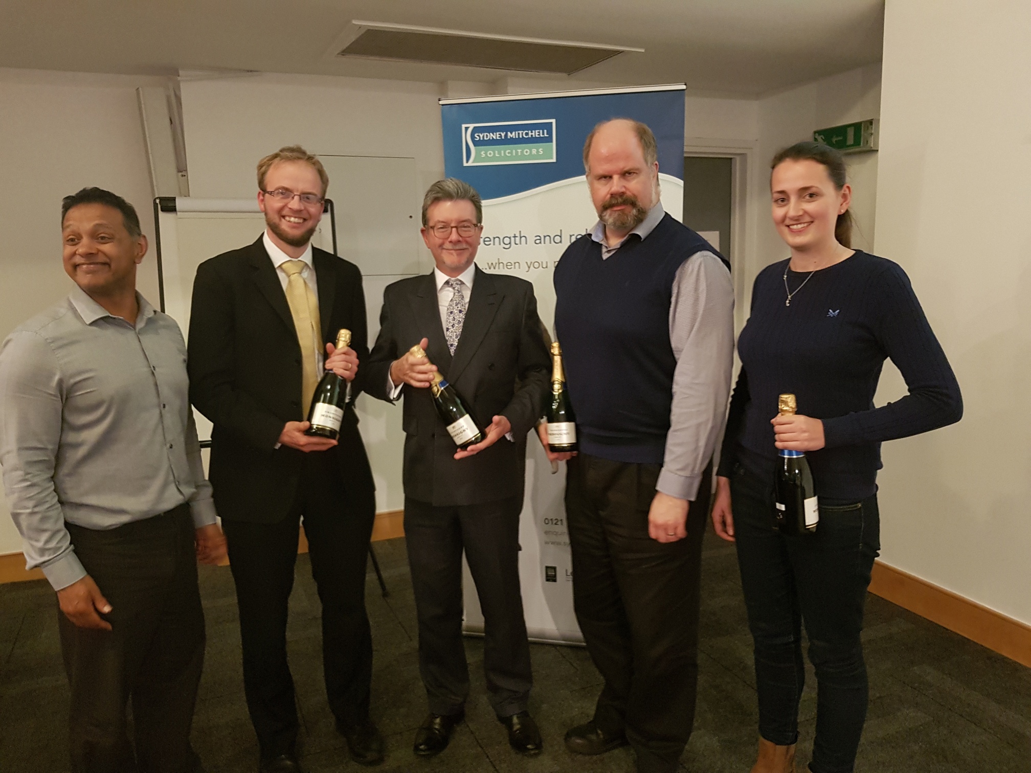 Quiz Winners Cornwall Street Chambers - Sydney Mitchell Charity Quiz 2018