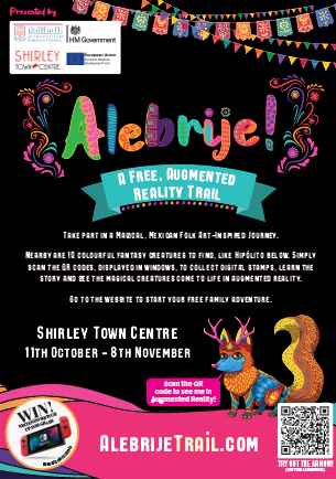 Alebrije Trail - Magical fun with Shirley Town Centre and Sydney Mitchell LLP