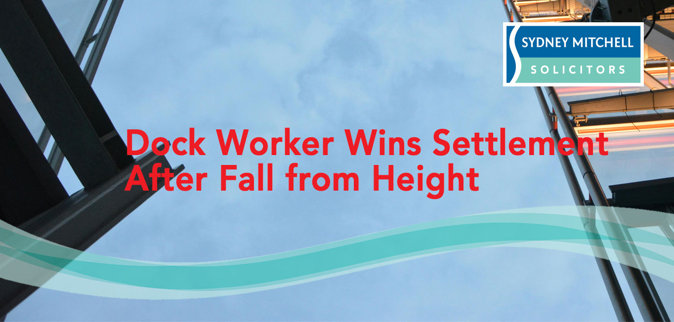 Fall from height - accident at work - Mike Sutton 08081668798