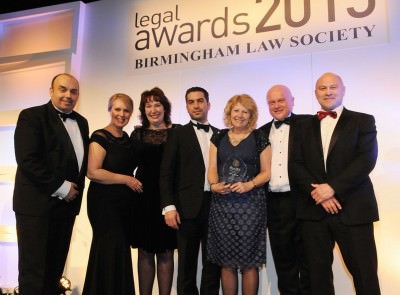 Law Firm of the Year 5-15 Partner Sydney Mitchell Birmingham Law Society