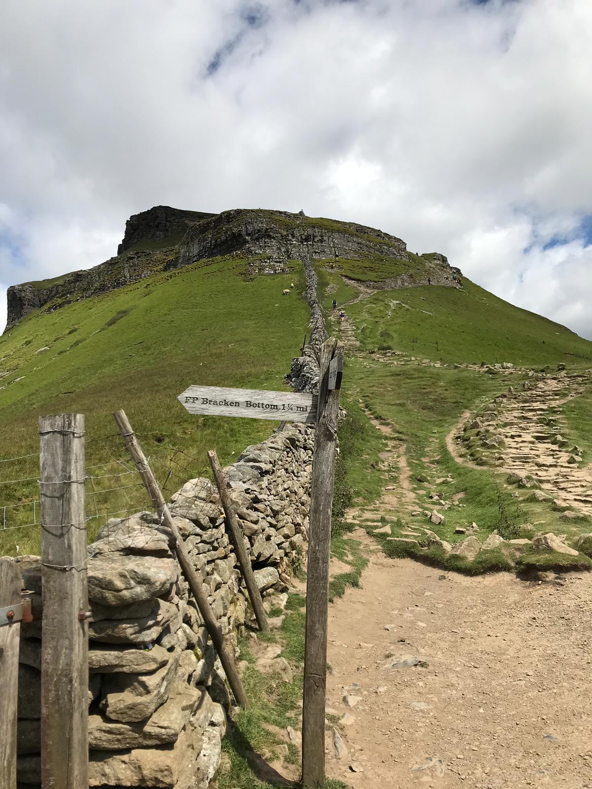 2nd peak on route to 3rd peak 