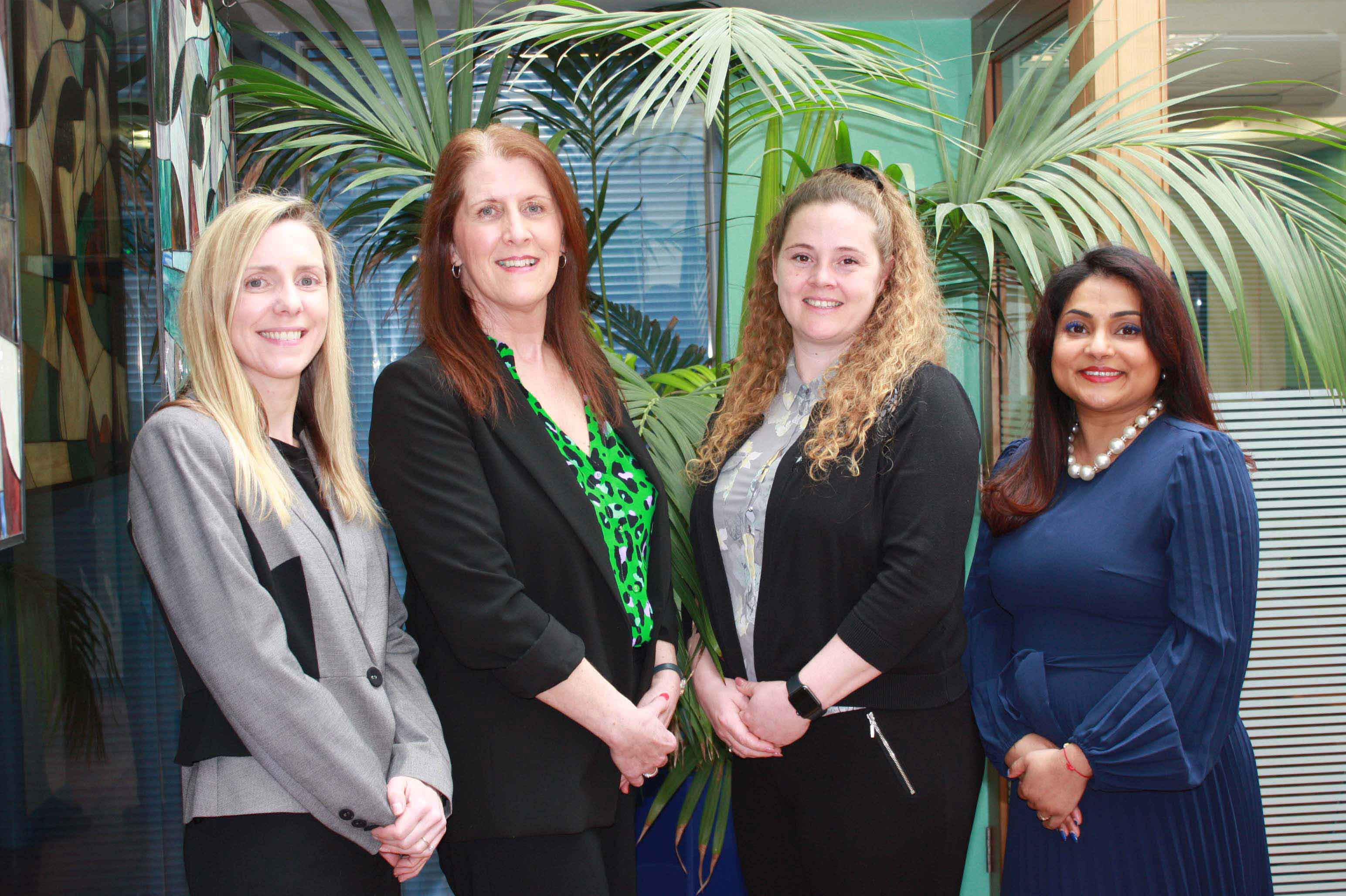 Senior Promotions Sydney Mitchell LLP - Melissa Southall, Jayne Gregg, Charlotte Jones, Mitra Mann