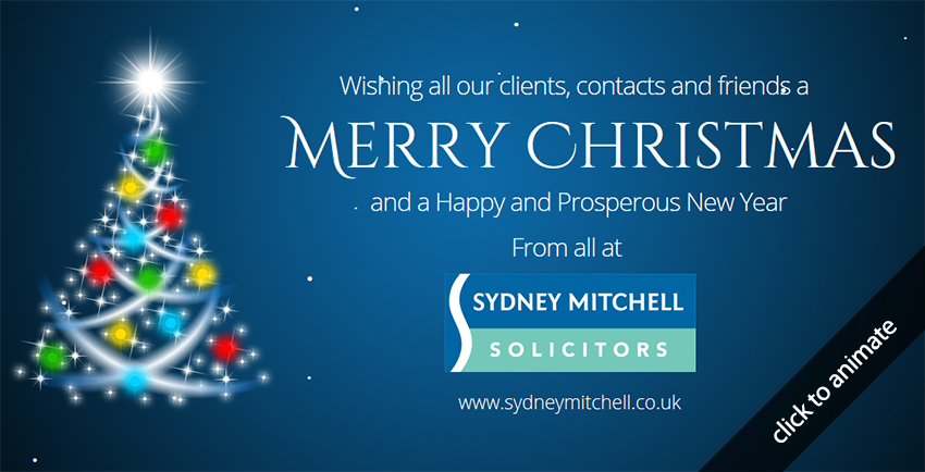 Merry Christmas from all at Sydney Mitchell LLP