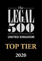 Top Tier for Sydney Mitchell LLP 2020